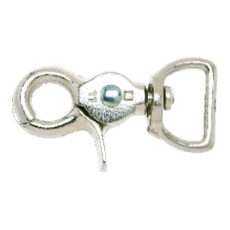 Campbell Chain & Fittings Campbell 5/8 in. D X 2-1/2 in. L Nickel-Plated Iron Trigger Snap 70 lb T7604622